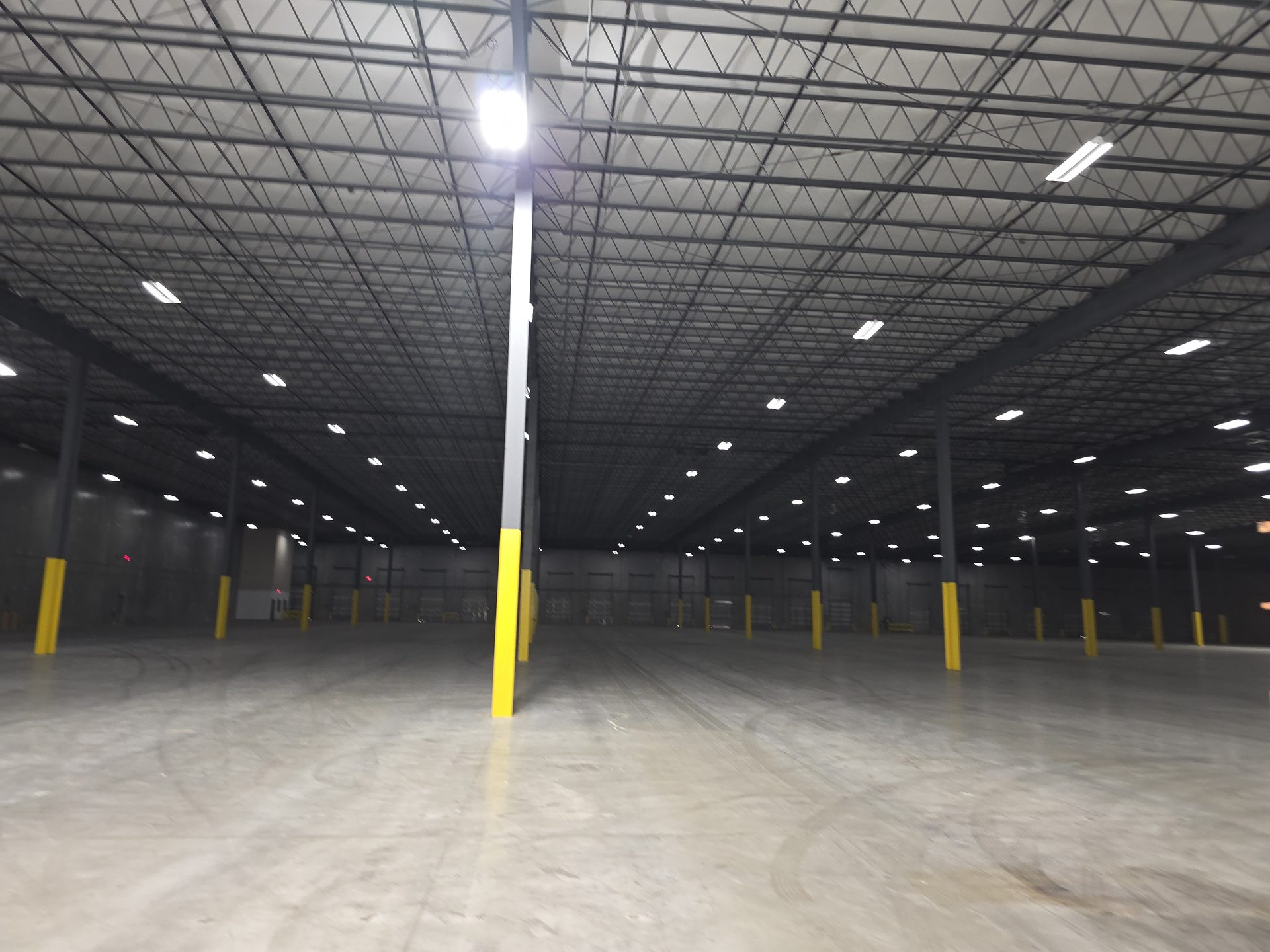 Commercial warehouse interior improved by Firenova
