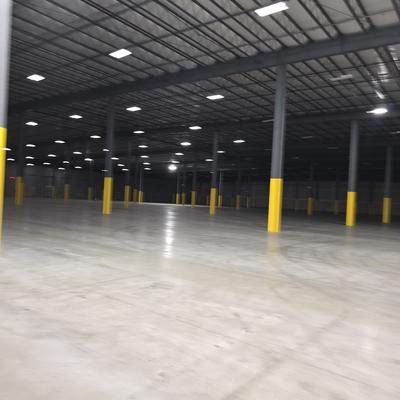 Large commercial floor prepared